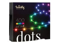 Twinkly Dots - Ketjuvalo - LED - luokka G - RGB-valo - musta
