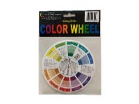 Artist`s pocket colour wheel