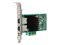 Intel X550T2, Sisäinen, Langallinen, PCI Express, Ethernet, 10000 Mbit/s, Vihreä, Hopea