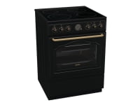 Gorenje Classic GECS6B70CLB - Liesi - vapaasti seisova - leveys: 59,7 cm - syvyys: 60 cm - korkeus: 85 cm - itsepuhdistuva - musta