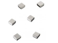 Super Stærke Magneter - kvadratisk stål 1x1x0,5 cm - (6 stk.)