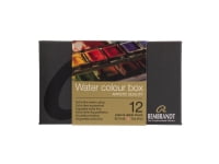 Rembrandt Watercolour metal tin set | 12 pans + brush