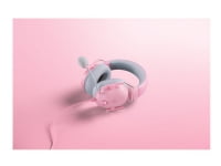 Razer Blackshark V2 X, Langallinen, Pelaaminen, 12 - 28000 Hz, 240 g, Kuulokkeet, Vaaleanpunainen
