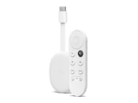 Google | Chromecast (HD) Google TV:llä - Multimediasoitin | Valkoinen