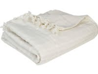 Atmosphera Creme päiväpeitto 230x250 tupsukoristeet