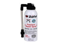 ZÉFAL Repair spray 150 ml Repairs and pumps the inner tube without needing to remove the tire. Works also for tubeless tires., For