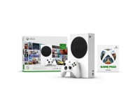 Microsoft® Xbox Series S (aloituspaketti) | Pelikonsoli - 1440p@60fps / 1080p@120fps - 512GB SSD NVme - Wi-Fi/LAN - HDMI® 2.1 - Valkoinen | Sisältää 1 x langattoman Xbox-ohjaimen (valkoinen)