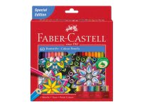 Faber-Castell CASTLE Special Edition - värikynä - valikoituja kirkkaita värejä (60 kappaleen pakkaus)