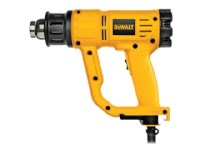 DeWALT D26411, Kuumailmapistooli, Pistoolikahva, Keltainen, 450 l/min, 600 °C, 68 dB