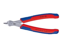 Knipex 78 03 125, Sivuleikkurit, Terästä, Muovi, Sininen, Punainen, 125 mm, 56 g