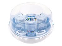 Philips AVENT Höyrysterilointi mikroaaltouunissa SCF281/02, 1850 W, 740 g, 280 x 280 x 166 mm