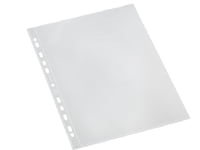 Muovitasku Bantex, rei'itetty, A4, 12 µm, 100 kpl:n pakkaus.