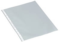 Plastlommer A4 åben top 0,09mm PP med præg - (100 stk.)