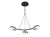 Design By Grönlund Arm 3 Riippuvalaisin, mattamusta