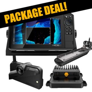 Lowrance HDS Live 9 + Active Target 2 livepaketti viistoanturilla