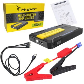 Hyper Power Station 9000 Jump Starter apukäynnistin/varavirtalähde