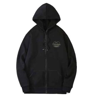 Fladen Black Pike vetoketjullinen huppari M