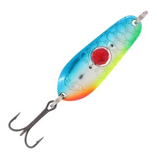Kuusamo Räsänen Helmi 5 cm 14 g lusikkauistin BLU/FR/FYeGR-S, UV