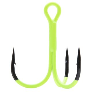 BKK Spear-21 UVC Chartreuse 3-haarakoukku 5 kpl/pkt #2