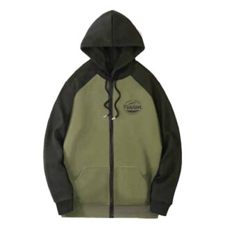 Fladen Green Perch vetoketjullinen huppari XXL