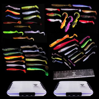 Team K.P Baits Överi Pro jigilajitelma 195 kpl + vieherasia 2kpl + mittatarra