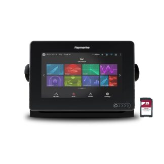 Raymarine AXIOM 9 RV yhdistelmälaite ilman anturia + Pohjois-Euroopan kartta