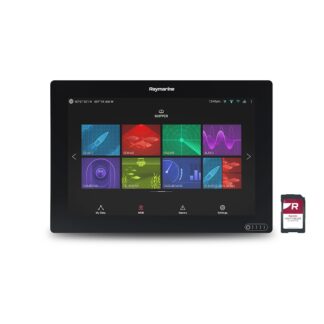 Raymarine AXIOM 12 karttaplotteri + ladattava LightHouse kartta