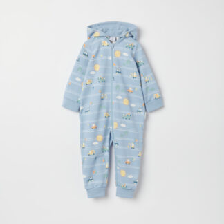 Haalari harjatulla sisäpinnalla ja autokuviolla