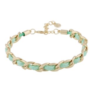 Snö Of Sweden Millie Bracelet Onesize – Gold/Aqua