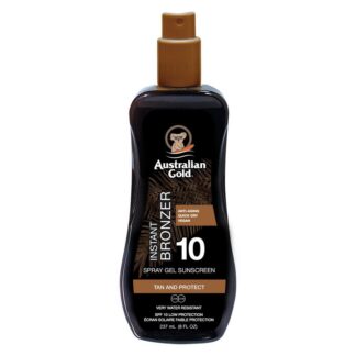 Australian Gold Instant Bronzer Spray Gel With Bronzer SPF 10 237