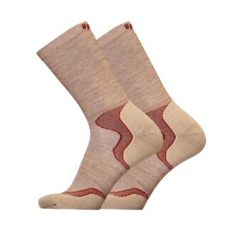 UphillSport Malla - liner-sukat ulkoiluun, 47-50, Hiekka, Suomalaiset sukat
