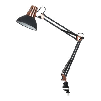 Pöytävalaisin Airam Aria, E27, Musta / Kupari