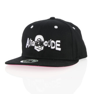 AUTODUDE® SnapBack CAP -lippalakki, Aikuisten - Musta