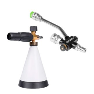 Vaahdotinsetti Dr Dirt Dual Valve G3, SnapLock, Tarvikesetti (ilman adapteria)