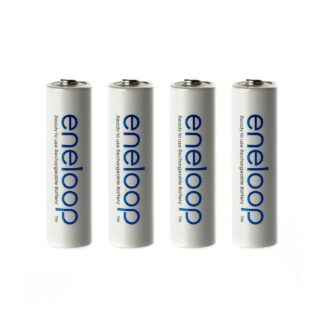Ladattava paristo Eneloop AA, 4 kpl