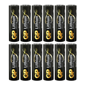 AA-paristo GP Lithium, 12 kpl