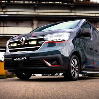 Lisävalosetti Renault Trafic (2023+), 2 x Lazer Triple-R 750, 2 x Triple-R 750 GEN2 (Parkkivalolla)
