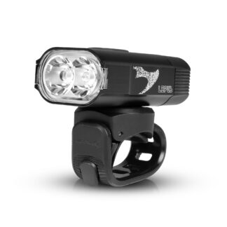 Pyöränvalo Moon Lepus, 600 lm, Musta