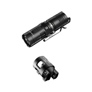 Taskulamppu Nitecore MT10C, 920 lm, Valaisin + Kypäräkiinnike