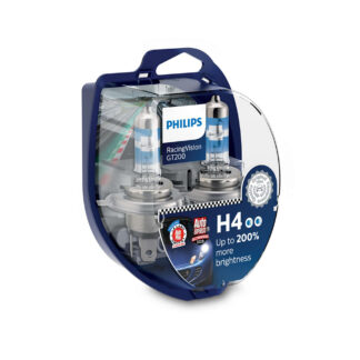 Ajovalopolttimot Philips RacingVision GT200, H4