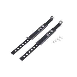 Säädettävä tukirautapari lisävalolle Purelux Stabilizer - Litteä / Musta / RST,