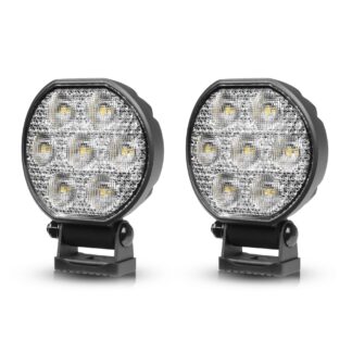 Työvalo Purelux Standard Round 36, 36W, Leveä, 2 kpl