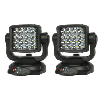 Kauko-ohjattava LED-hakuvalo Purelux RC360 Spot, 80W, 2 kpl