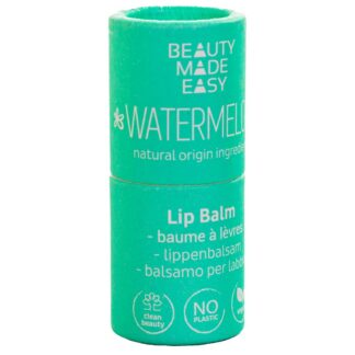 Beauty Made Easy Vegan Paper Tube Lip Balm Huulivoide Watermelon