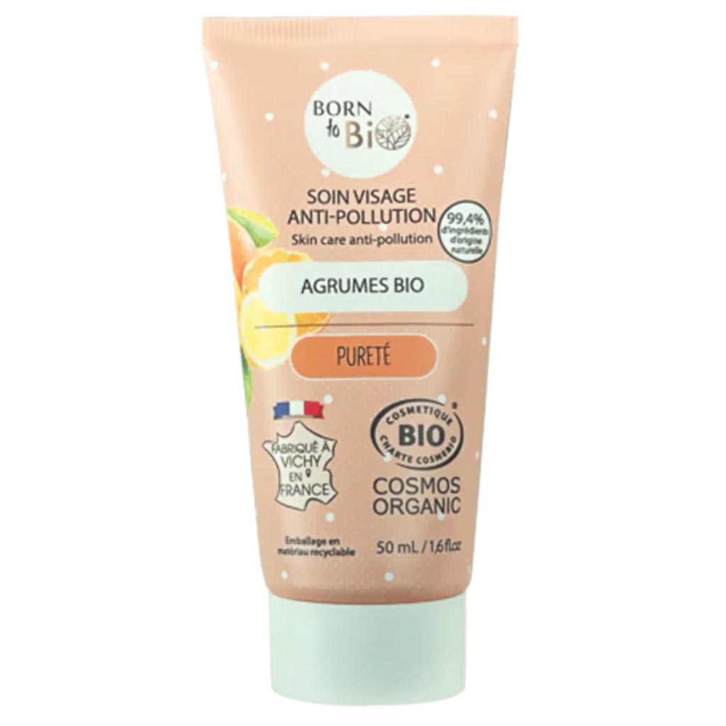 Born to Bio Antipollution Face Care for Oily Skin- Kasvovoide rasvoittuvalle iholle 50ml