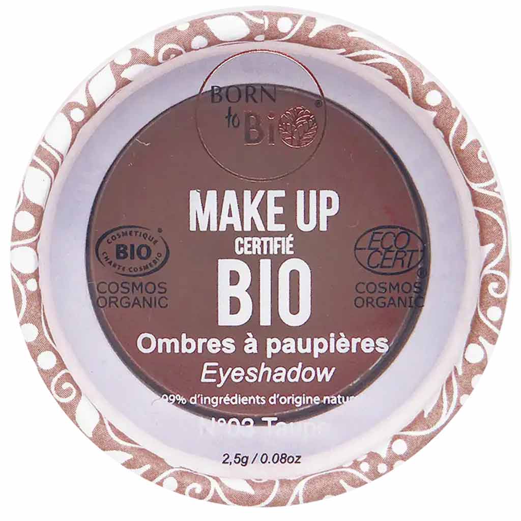 Born to Bio Organic Eye Shadow - Luomiväri 2,5g - Taupe
