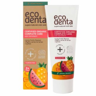 Ecodenta Juicy Fruit Kids Toothpaste Lasten Hammastahna 75ml