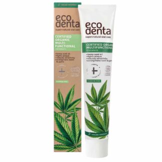 Ecodenta Multifunctional Hemp Toothpaste Luomu Hamppuhammastahna 75ml
