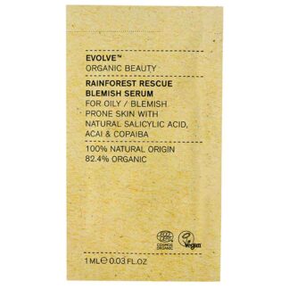 Evolve Organic Beauty Rainforest Rescue Serum Seerumi 1ml Näyte