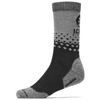 Icebug Warm Wool Sock - Black/Grey
